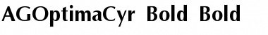 Download AGOptimaCyr-Bold Font Download AGOptimaCyr-Bold Font