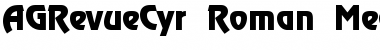 Download AGRevueCyr-Roman Font Download AGRevueCyr-Roman Font