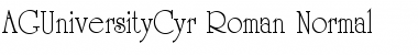 Download AGUniversityCyr-Roman Font Download AGUniversityCyr-Roman Font