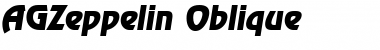 Download AGZeppelin Font Download AGZeppelin Font