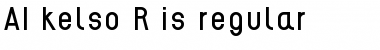 Download AI kelso R Font Download AI kelso R Font