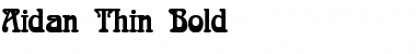 Download Aidan Thin Font Download Aidan Thin Font