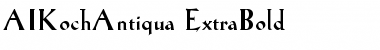 Download AIKochAntiqua-ExtraBold Font Download AIKochAntiqua-ExtraBold Font