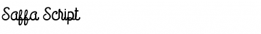 Download Saffa Script Font Download Saffa Script Font