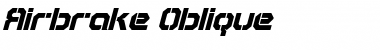 Download Airbrake Font Download Airbrake Font