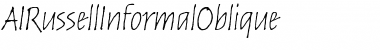 Download AIRussellInformalOblique Font Download AIRussellInformalOblique Font