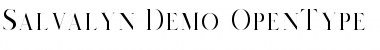 Download Salvalyn Font Download Salvalyn Font