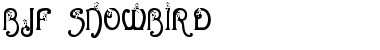 Download BJF Snowbird Font Download BJF Snowbird Font