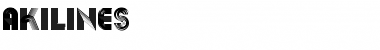 Download AkiLines Font Download AkiLines Font