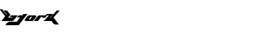 Download Bjork Font Download Bjork Font