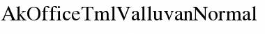 Download AkOfficeTmlValluvan Font Download AkOfficeTmlValluvan Font