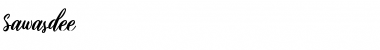 Download Sawasdee Font Download Sawasdee Font