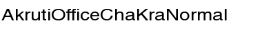 Download AkrutiOfficeChakra Font Download AkrutiOfficeChakra Font