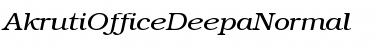 Download AkrutiOfficeDeepa Font Download AkrutiOfficeDeepa Font