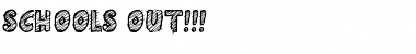 Download Schools Out!!! Font Download Schools Out!!! Font