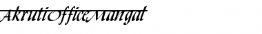 Download AkrutiOfficeMangal Font Download AkrutiOfficeMangal Font