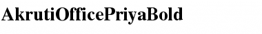 Download AkrutiOfficePriya Font Download AkrutiOfficePriya Font