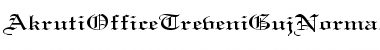 Download AkrutiOfficeTreveniGuj Font Download AkrutiOfficeTreveniGuj Font