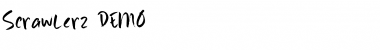 Download Scrawlerz DEMO Font Download Scrawlerz DEMO Font