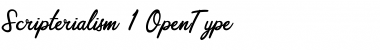 Download Scripterialism Font Download Scripterialism Font