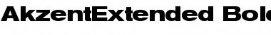 Download AkzentExtended Font Download AkzentExtended Font