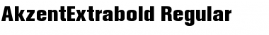 Download AkzentExtrabold Font Download AkzentExtrabold Font