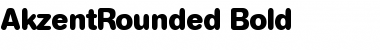 Download AkzentRounded Font Download AkzentRounded Font