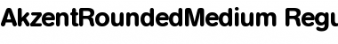 Download AkzentRoundedMedium Font Download AkzentRoundedMedium Font