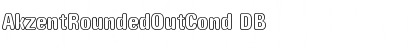 Download AkzentRoundedOutCond DB Font Download AkzentRoundedOutCond DB Font