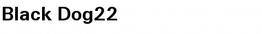 Download Black Dog22 Font Download Black Dog22 Font