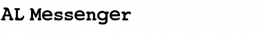 Download AL Messenger Font Download AL Messenger Font