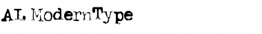 Download AL ModernType Font Download AL ModernType Font