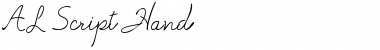 Download AL Script Hand Font Download AL Script Hand Font