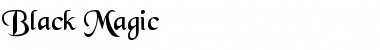 Download Black Magic Font Download Black Magic Font