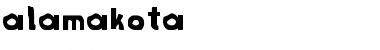 Download alamakota Font Download alamakota Font