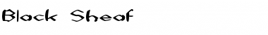 Download Black Sheaf Font Download Black Sheaf Font