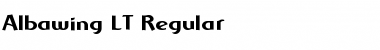 Download Albawing LT Regular Font Download Albawing LT Regular Font