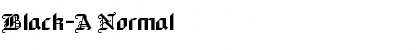 Download Black-A Font Download Black-A Font