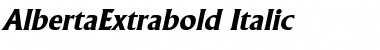 Download AlbertaExtrabold Font Download AlbertaExtrabold Font
