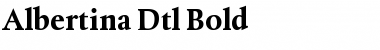 Download Albertina Dtl Bold Font Download Albertina Dtl Bold Font
