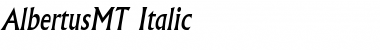 Download AlbertusMT Font Download AlbertusMT Font