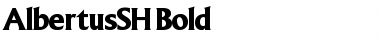 Download AlbertusSH Font Download AlbertusSH Font