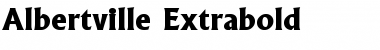 Download Albertville Extrabold Font Download Albertville Extrabold Font
