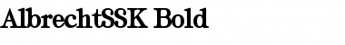 Download AlbrechtSSK Font Download AlbrechtSSK Font