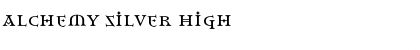 Download Alchemy Silver High Font Download Alchemy Silver High Font