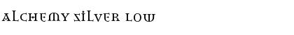 Download Alchemy Silver Low Font Download Alchemy Silver Low Font