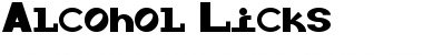 Download Alcohol Licks Font Download Alcohol Licks Font