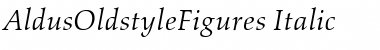 Download AldusOldstyleFigures Font Download AldusOldstyleFigures Font