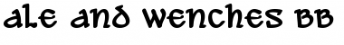 Download Ale and Wenches BB Font Download Ale and Wenches BB Font