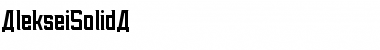 Download AlekseiSolidA Font Download AlekseiSolidA Font